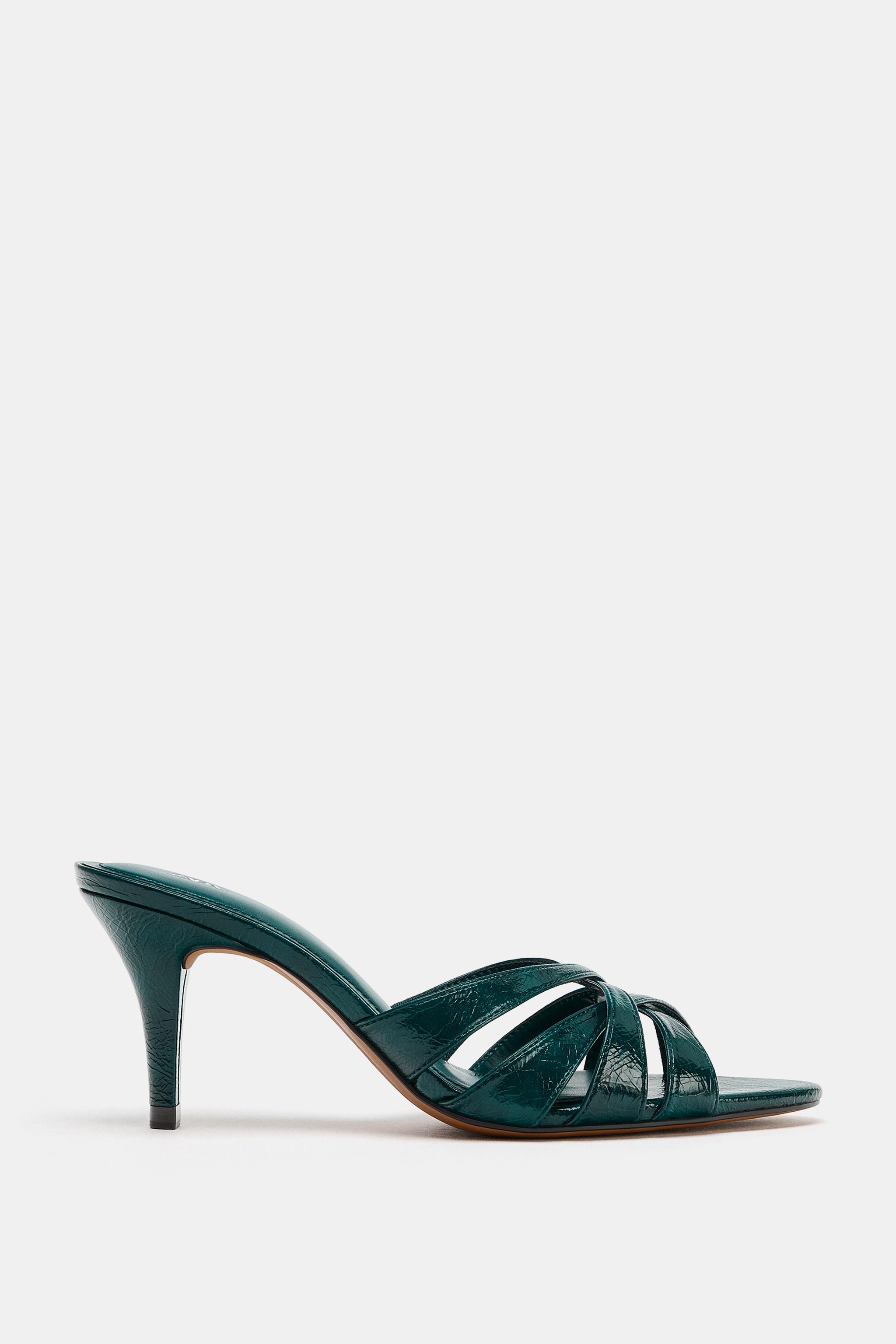 STRAPPY HEELED SANDALS