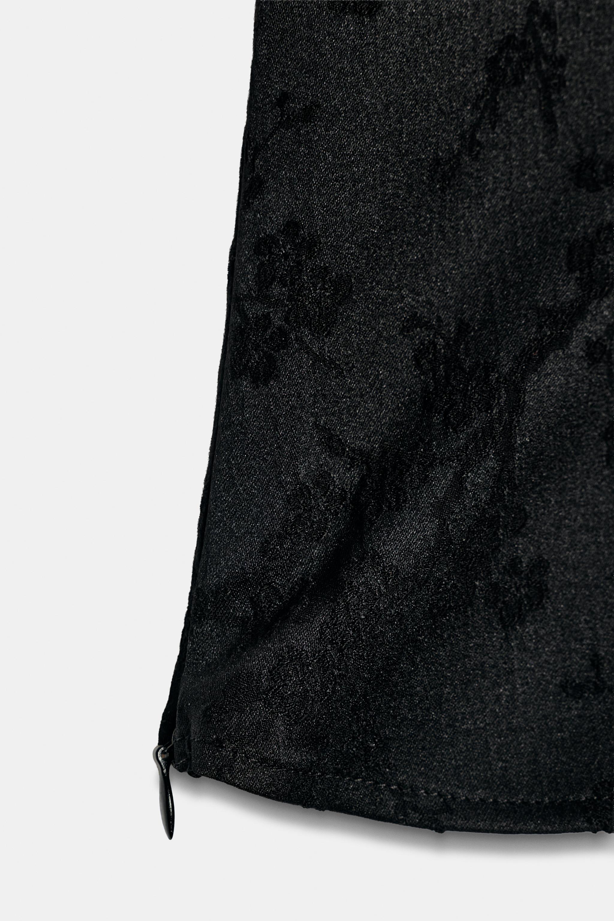 JACQUARD FROG FASTENING TOP