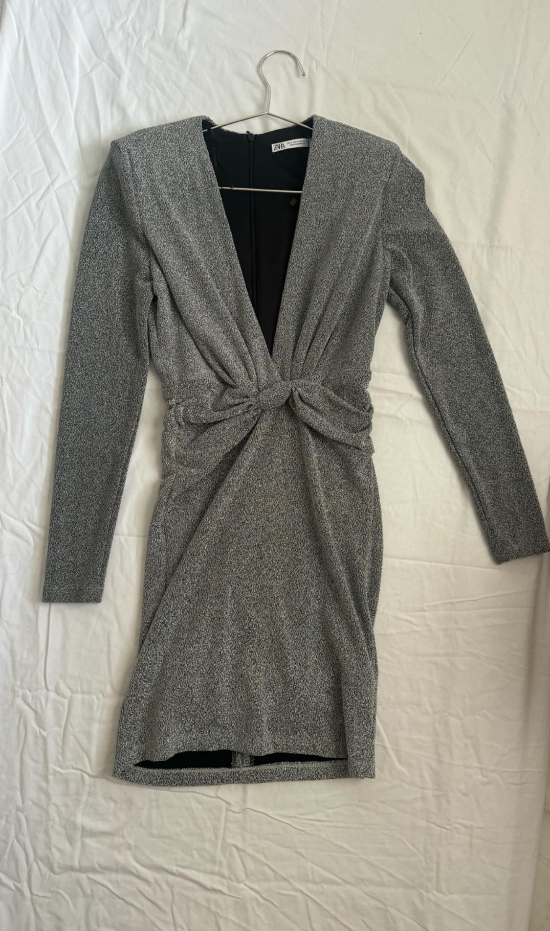 DRESS WITH METALLIC THREAD - Image 3