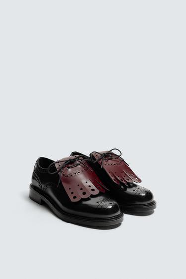 LEDERSCHUH HARRY LAMBERT FOR ZARA X DISNEY - Schwarz von Zara