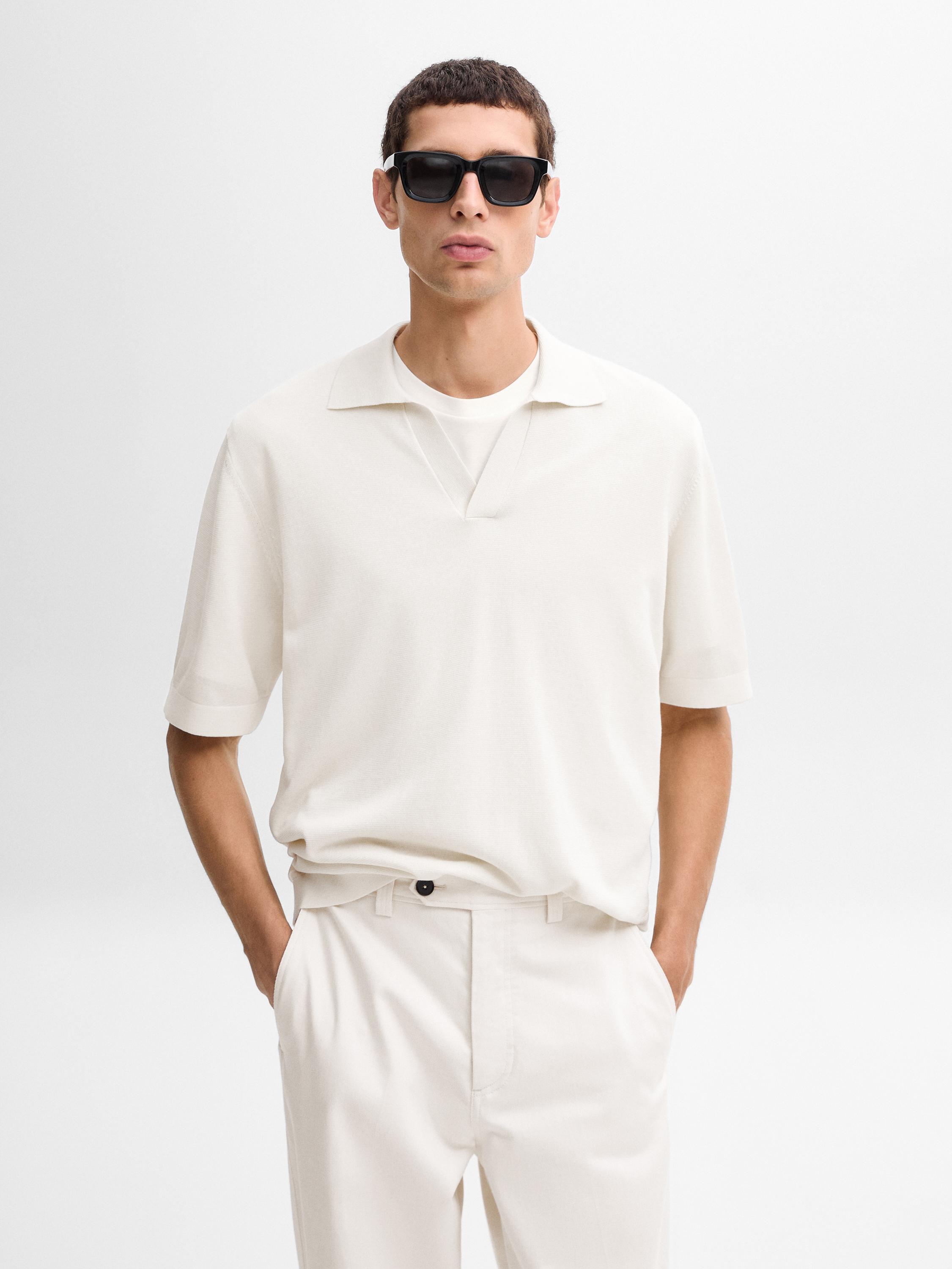 Zara hombre polos manga fashion corta