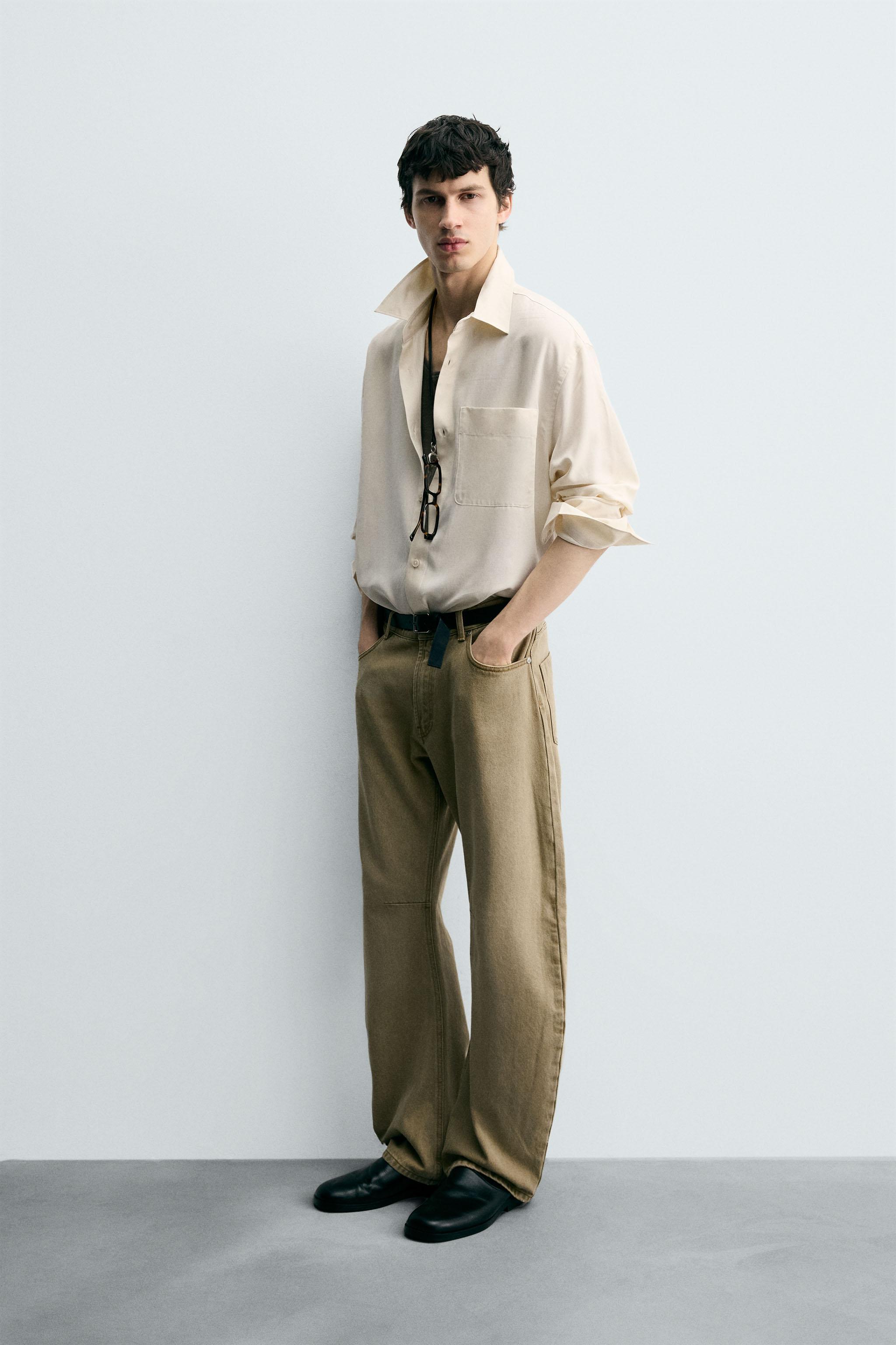 RELAXED FIT FLOWY SHIRT