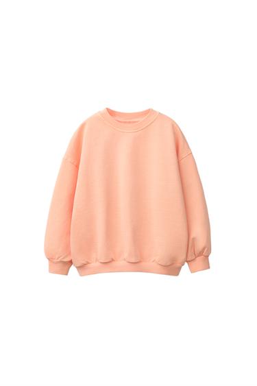 PLAIN SWEATSHIRT - Orange by Zara - Image 0