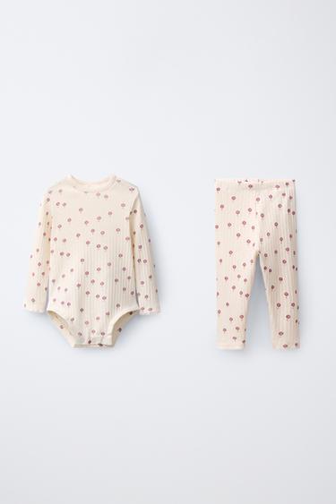 BODY ETA LEGGING LOREKIN, 2KO SORTA - Arrosa pastela, Zara-rena - Irudia 0