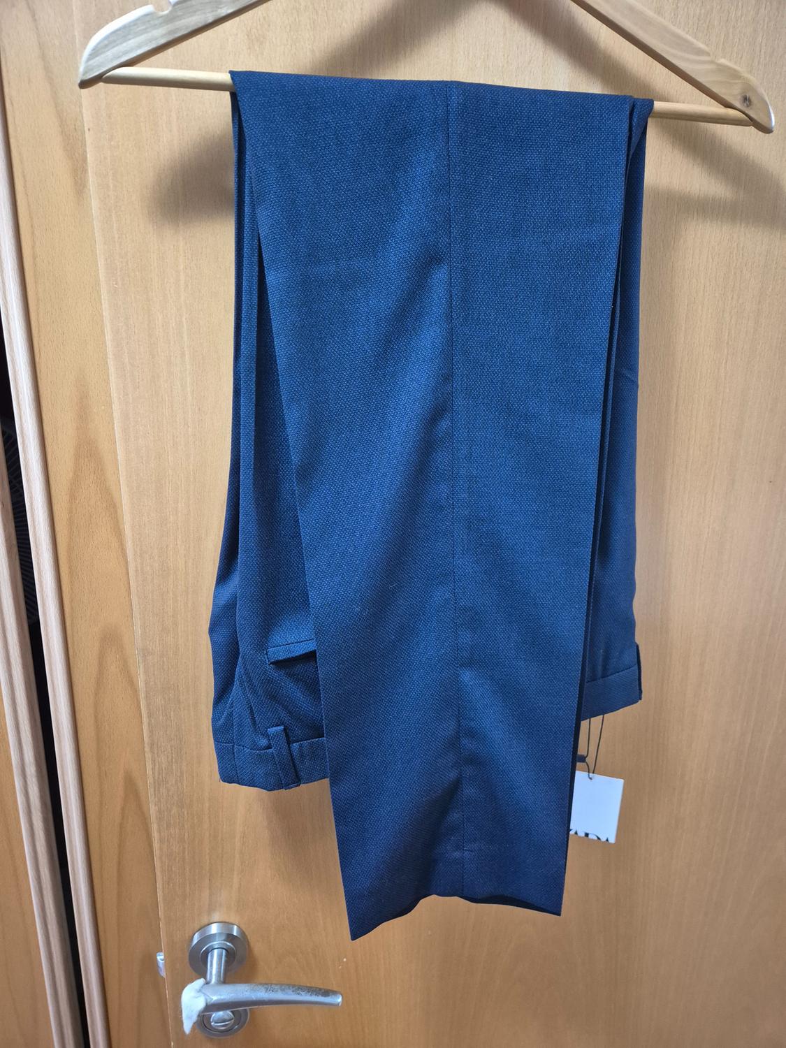 BIRD’S-EYE SUIT TROUSERS - Image 5