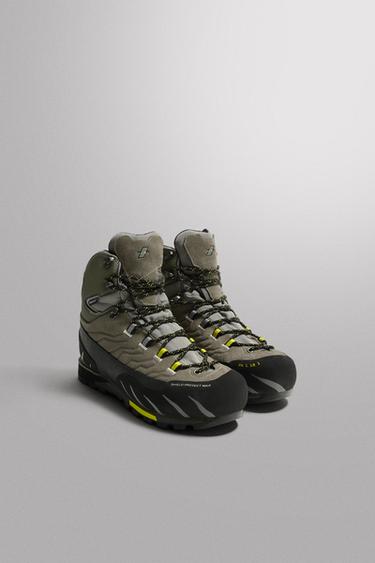 RECCO® WATERPROOF HIKING BOOTS - Green by Zara