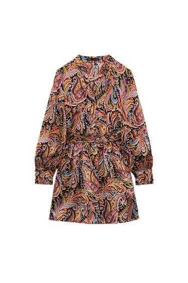 PRINTED SHORT DRESS