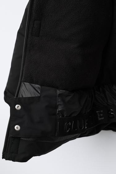 DOUDOUNE 80% DUVET ET 20% PLUME WATER RESISTANT ET COUPE-VENT SYSTÈME RECCO® COLLECTION SKI - Noir de Zara - Image 9