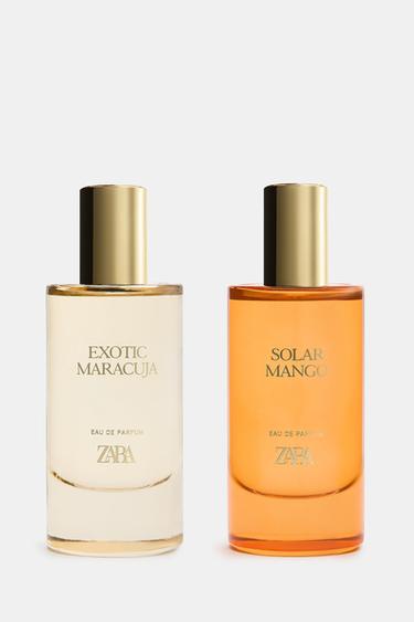 SOLAR MANGO & EXOTIC MARACUJA EDP, 2x50 МЛ (1,7 FL. OZ). — Окрашенная кожа от Zara