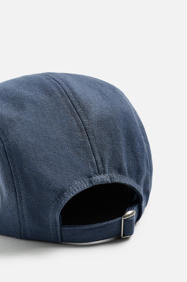 WASHED CAP WITH CONTRAST PRINT - Light blue by Zara - Image 3