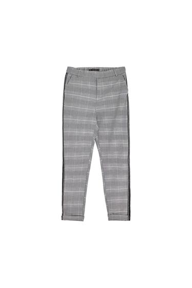 CHINO TROUSERS WITH SIDE STRIPE