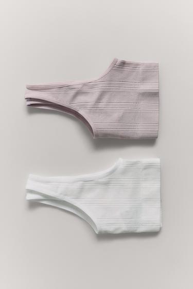 8-14 YEARS/ TWO-PACK OF SEAMLESS TOPS - Multicoloured by Zara