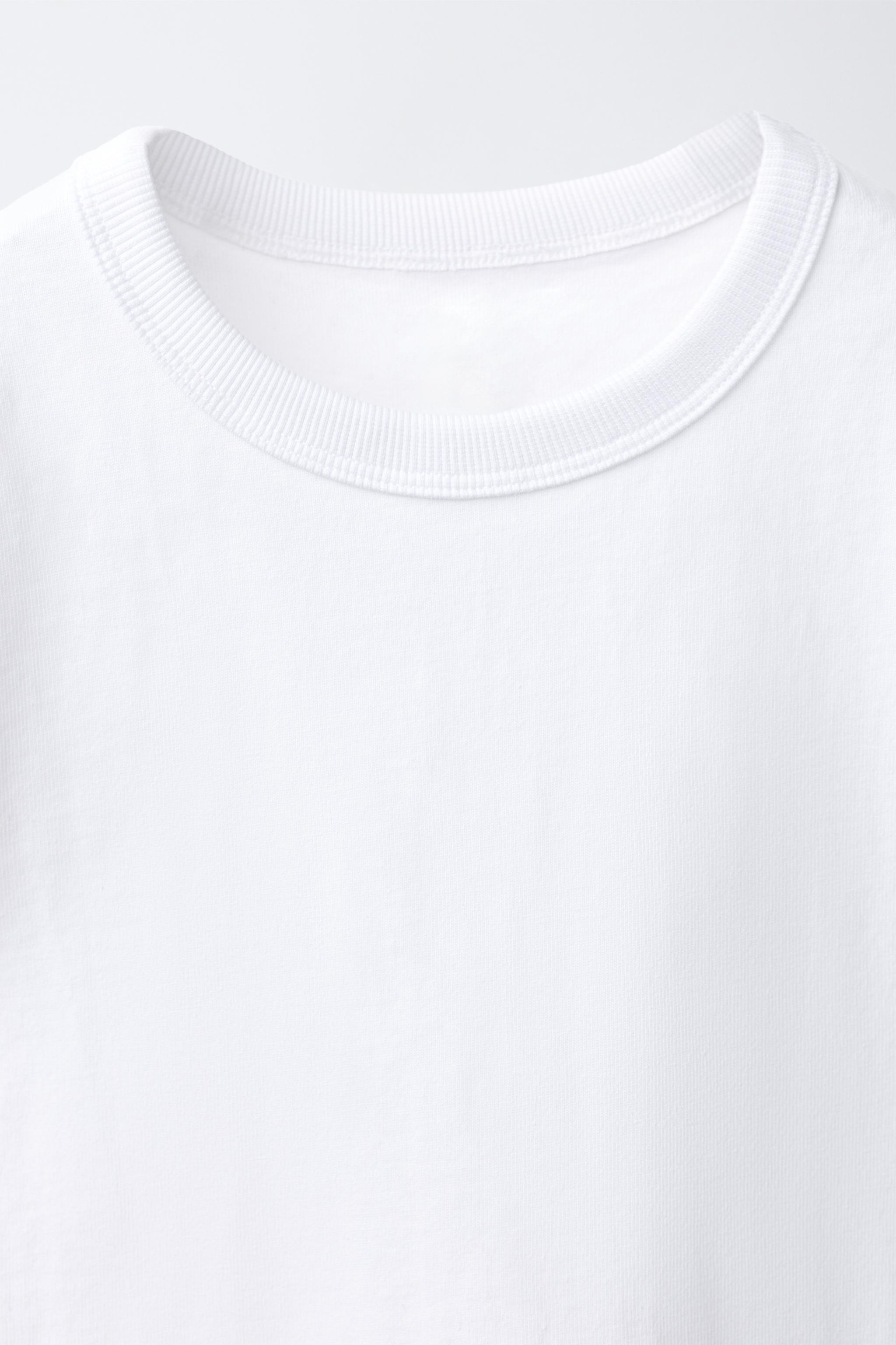 T-SHIRT RUSTIQUE EN COTON