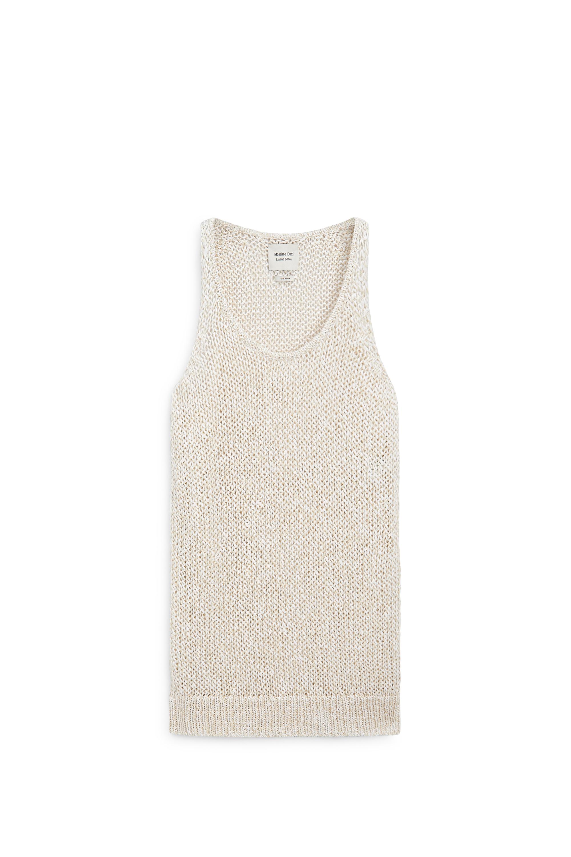 Top long en maille ajourée - LIMITED EDITION