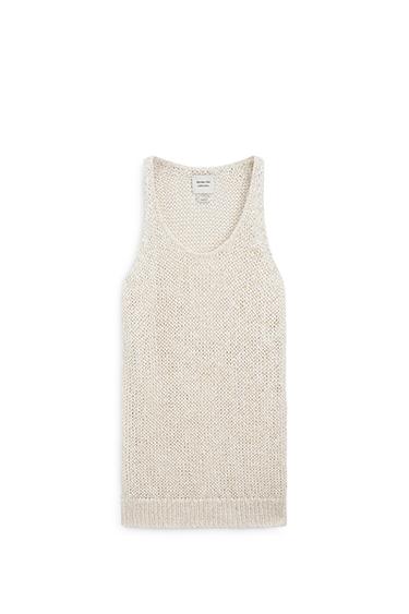 Zara Long cutwork top - LIMITED EDITION - Ecru