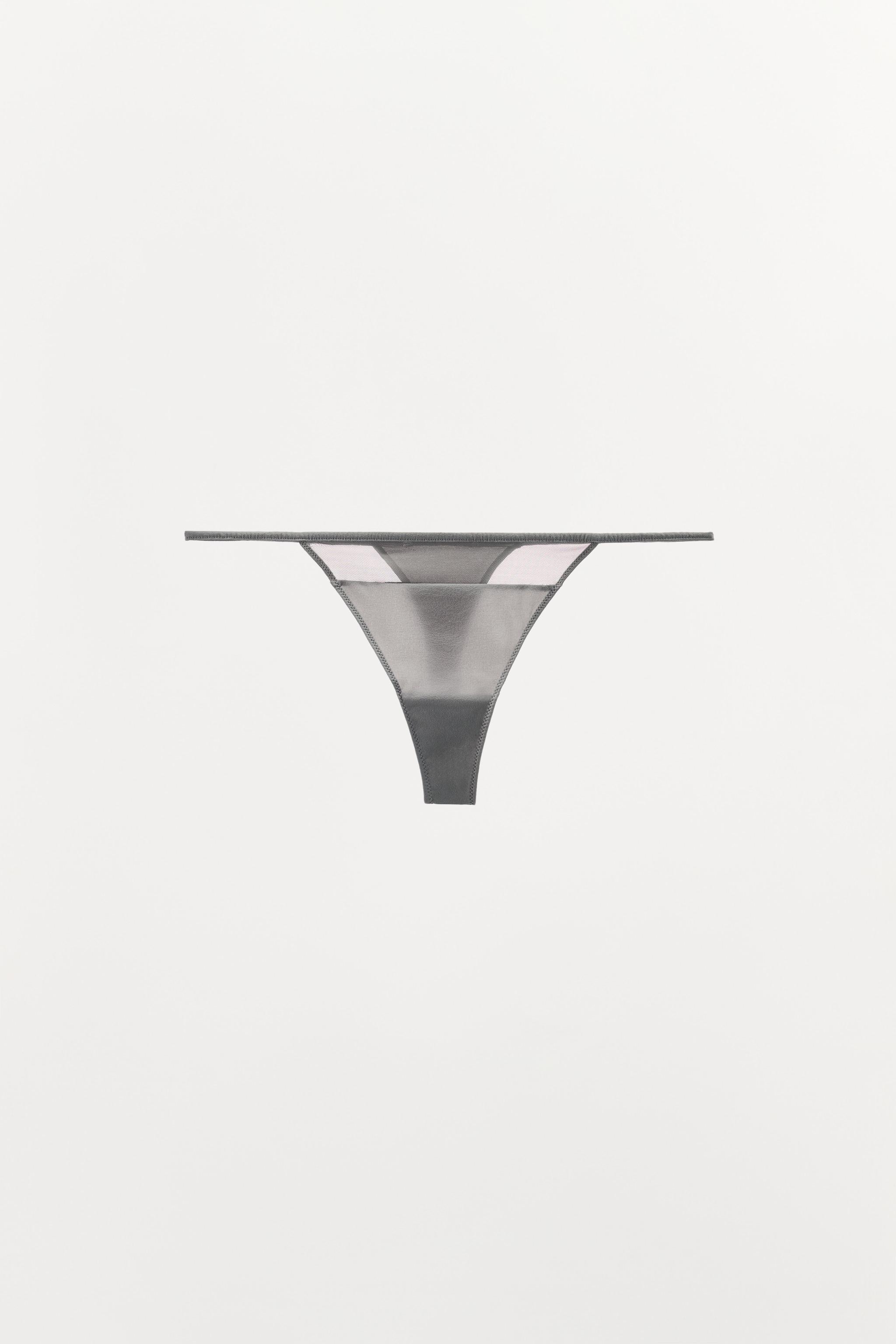 COMBINATION TULLE THONG