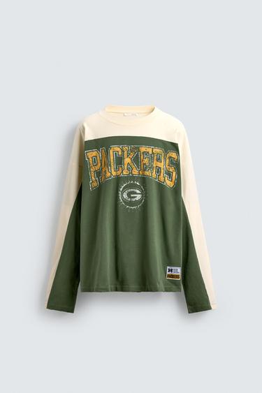 BLUZË E LARË NFL GREEN BAY PACKERS - E gjelbër nga Zara