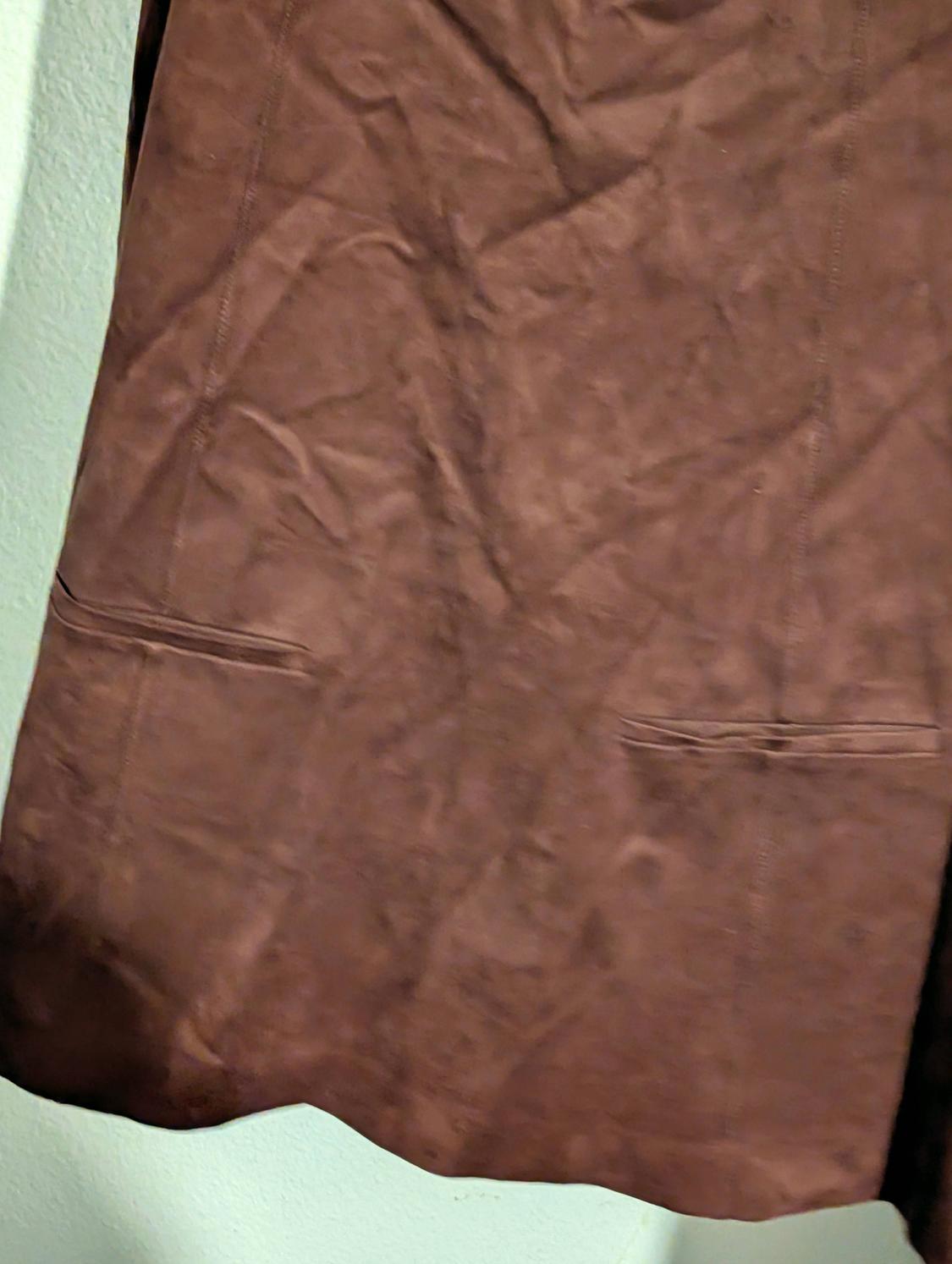FAUX SUEDE MINI DRESS - Image 3