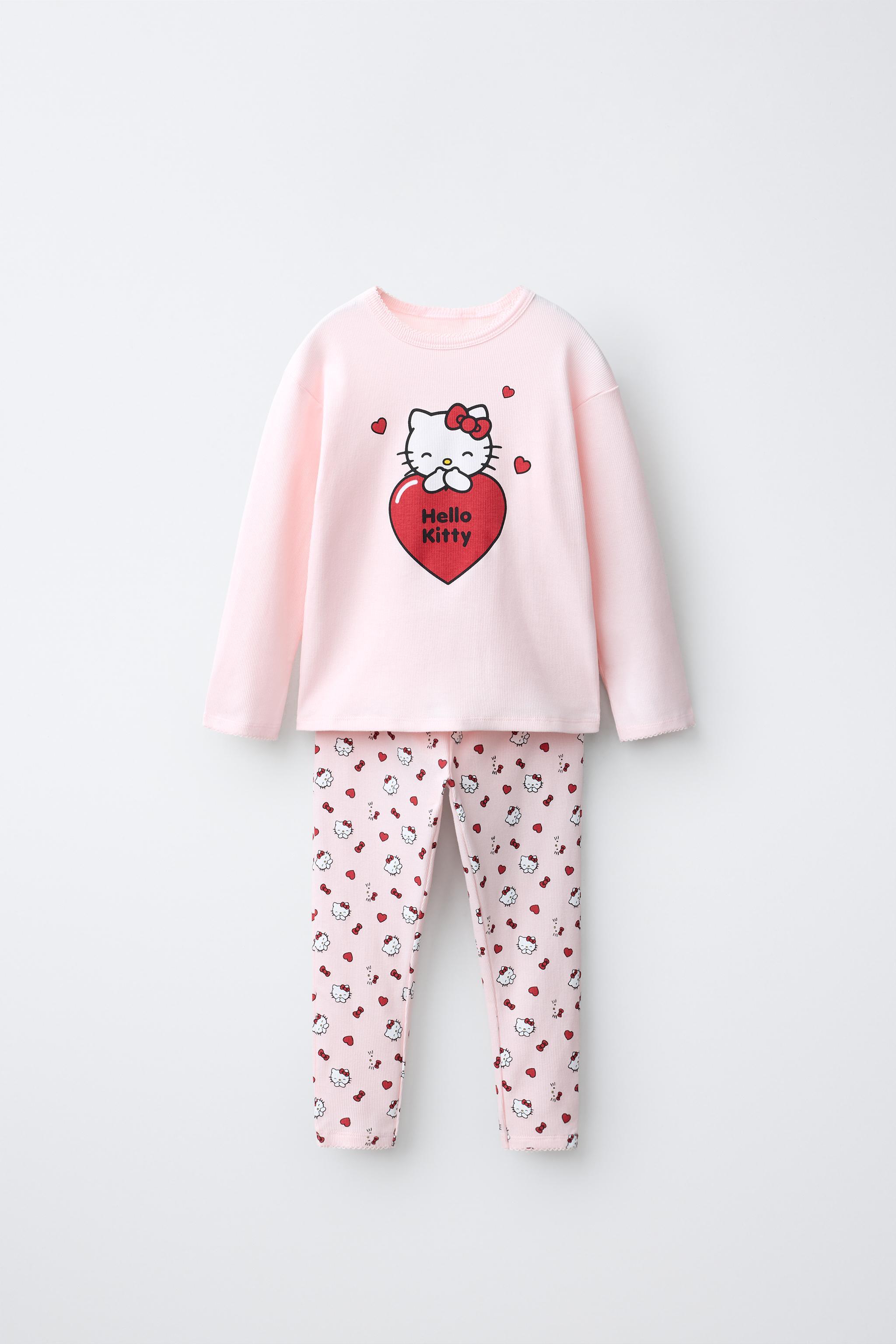 2-6歳/ HELLO KITTY © SANRIO パジャマ - ライトピンク | ZARA Japan