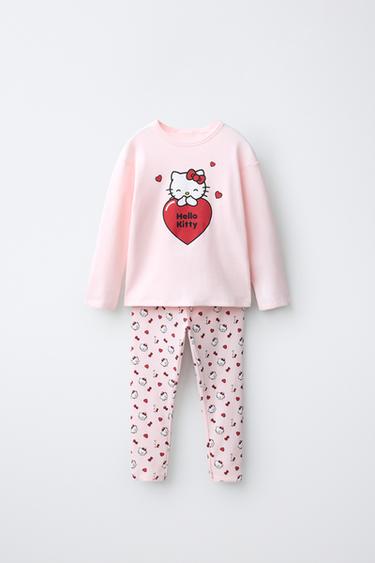 2-6 ANS / PYJAMA HELLO KITTY © SANRIO - Rose clair de Zara