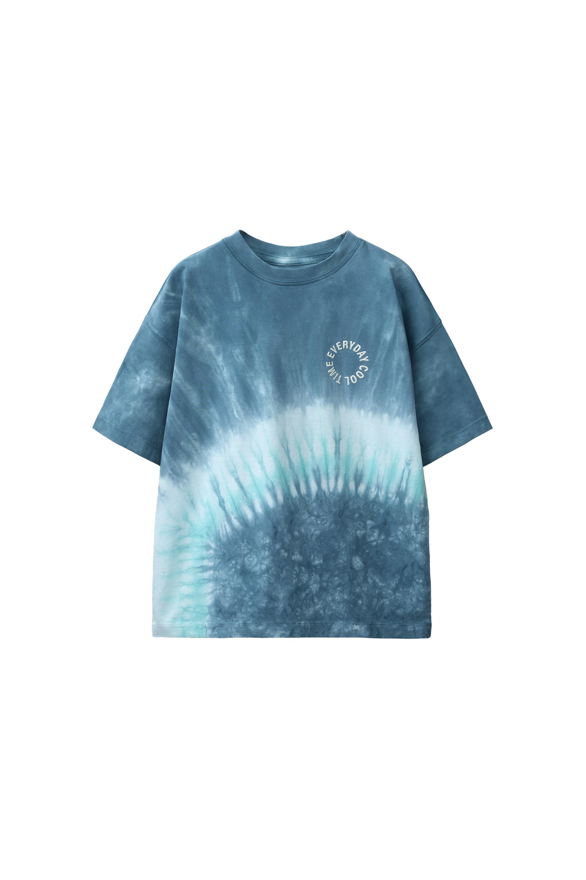 salsation V-Tshirt　Tie-Dye色　Мサイズ新品、未開封品 TIE-DYE PRINT T-SHIRT - Blue | ZARA Singapore