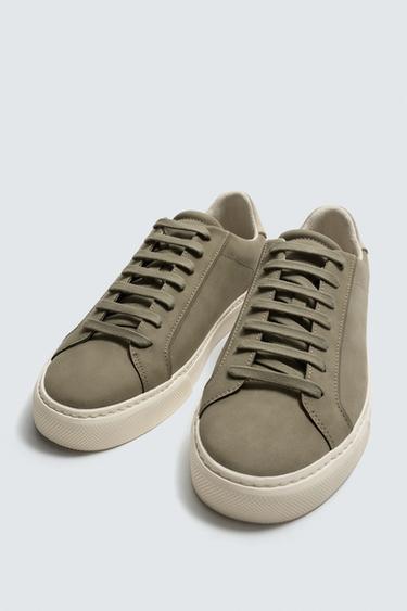 BASIC TRAINERS - Sea green by Zara - Image 4