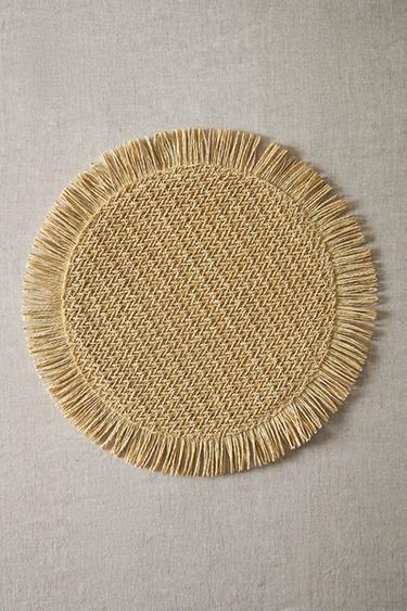 Zara Açık bej - PÜSKÜLLÜ KAĞIT AMERİKAN SERVİS (2’Lİ SET)