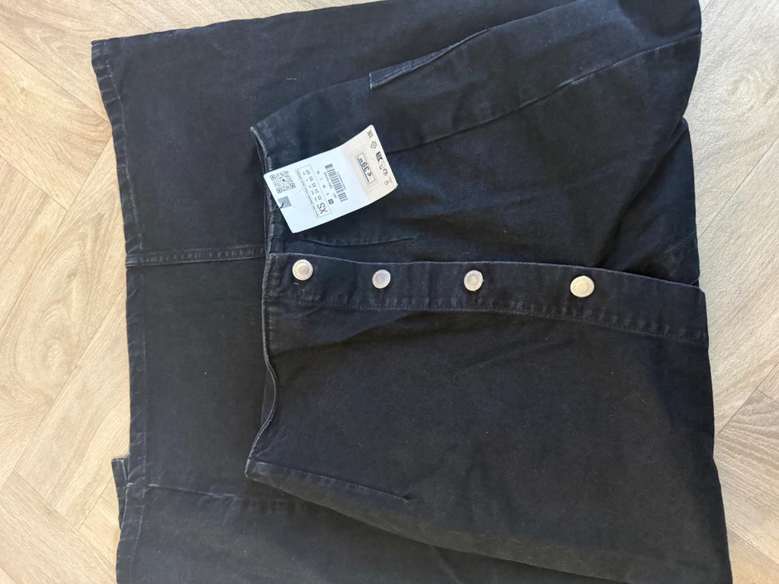 Z1975 CROSSOVER DENIM MIDI SKIRT - Image 2