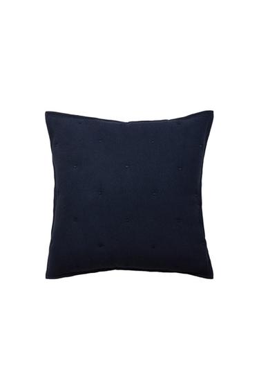 غلاف وسادة للألحفة من الألياف الدقيقة - MIDNIGHT BLUE الخاص بـ Zara