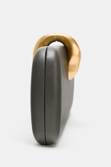 METAL DETAIL HARD CASE - Grey by Zara - Image 4