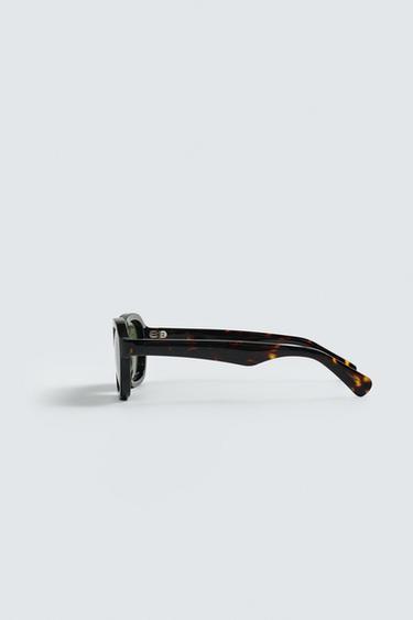 OVAL SUNGLASSES - Light brown by Zara - Image 4