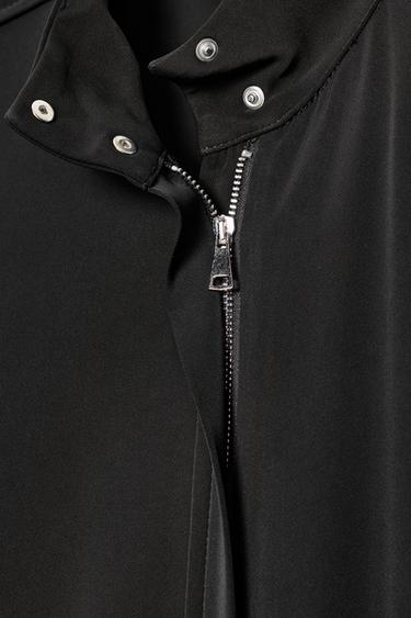 COMBINAISON LONGUE CEINTURE - Noir de Zara - Image 7