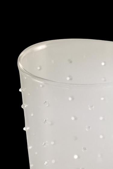 BOROSILICATE GLASS WITH DOTS - 990 by Zara