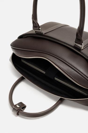 MALLETTE TEXTURÉE - Marron de Zara - Image 7