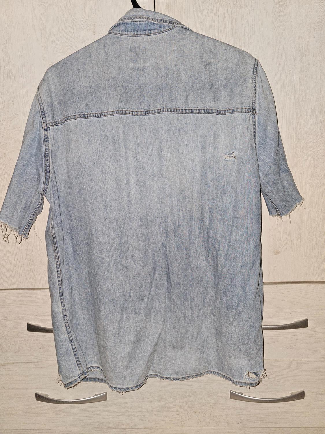 RIPPED DENIM SHIRT - Image 2
