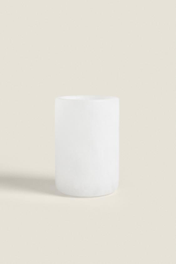 ALABASTER TOOTHBRUSH HOLDER Light beige ZARA Turkey