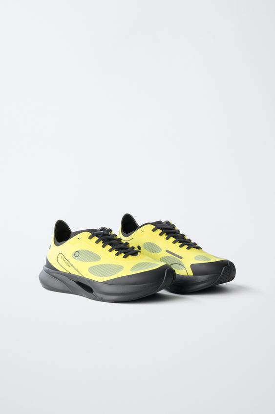 BASKET CONTRASTE - Jaune de Zara - Image 1