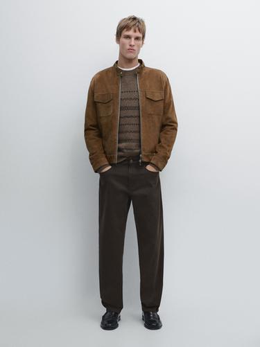 Zara Tapered fit jeans - Brown - Image 0