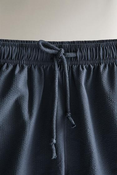 TECHNICAL SWIMMING TRUNKS - Blue by Zara - Image 1