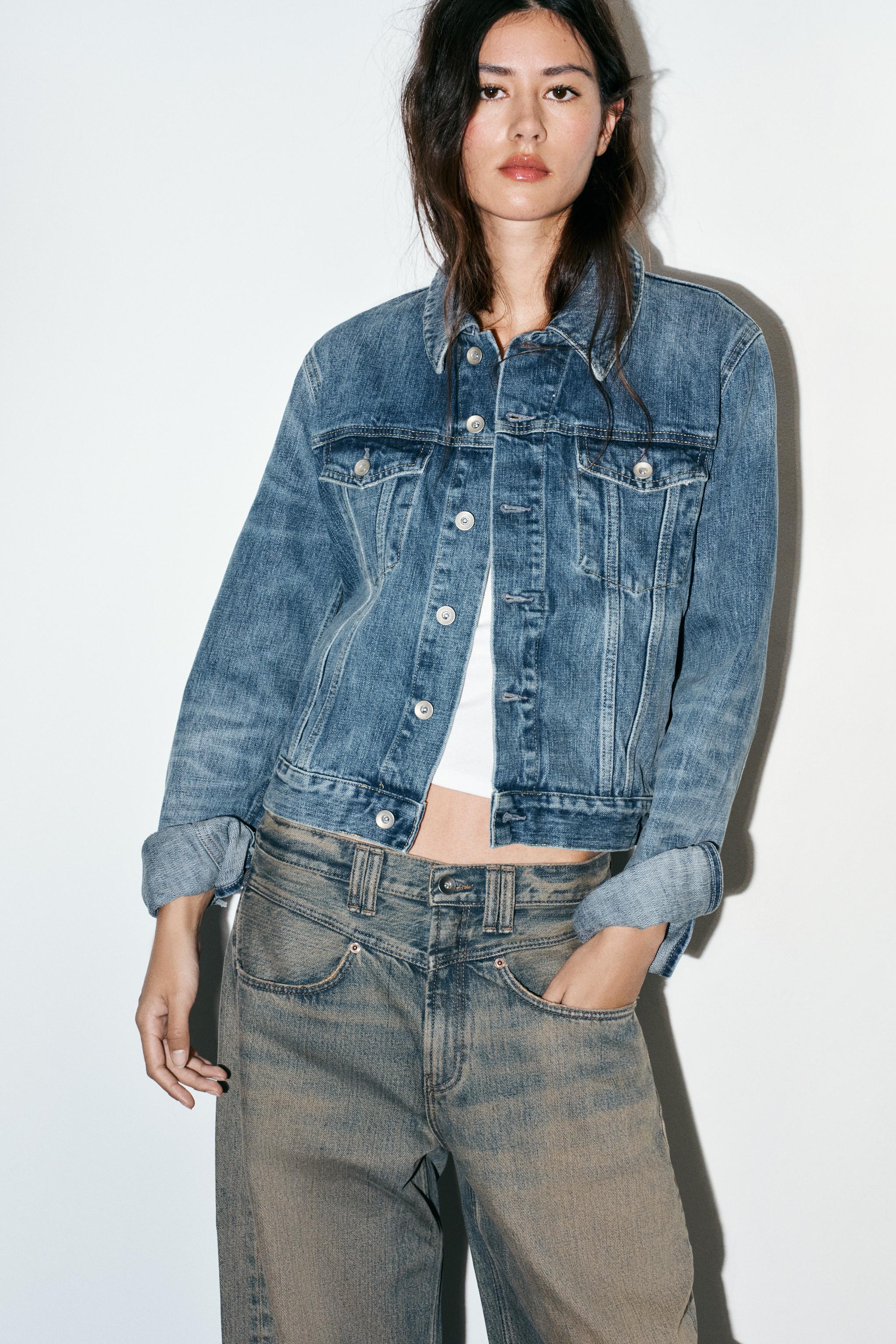 TRF LOW RISE BAGGY JEANS