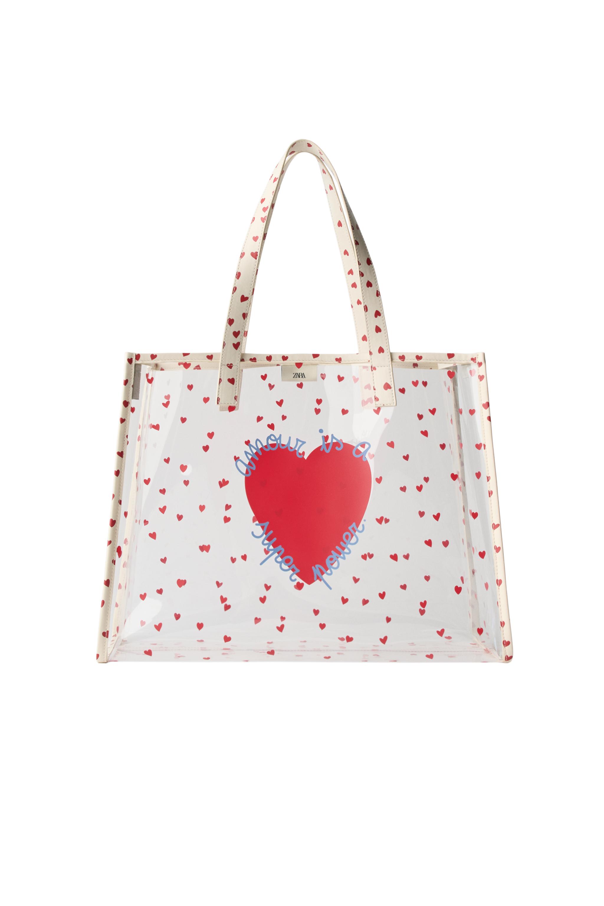VALENTINE TOTE BAG - Red | ZARA South Africa