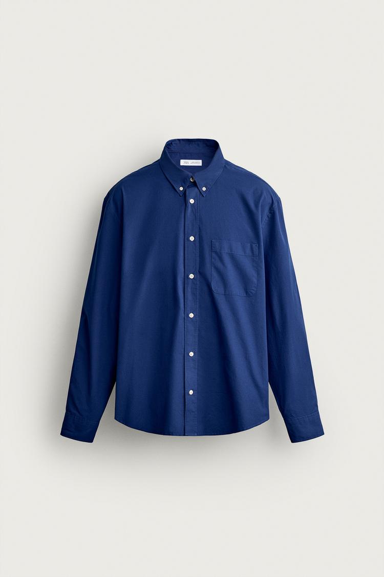 RELAXED FIT COTTON SHIRT
