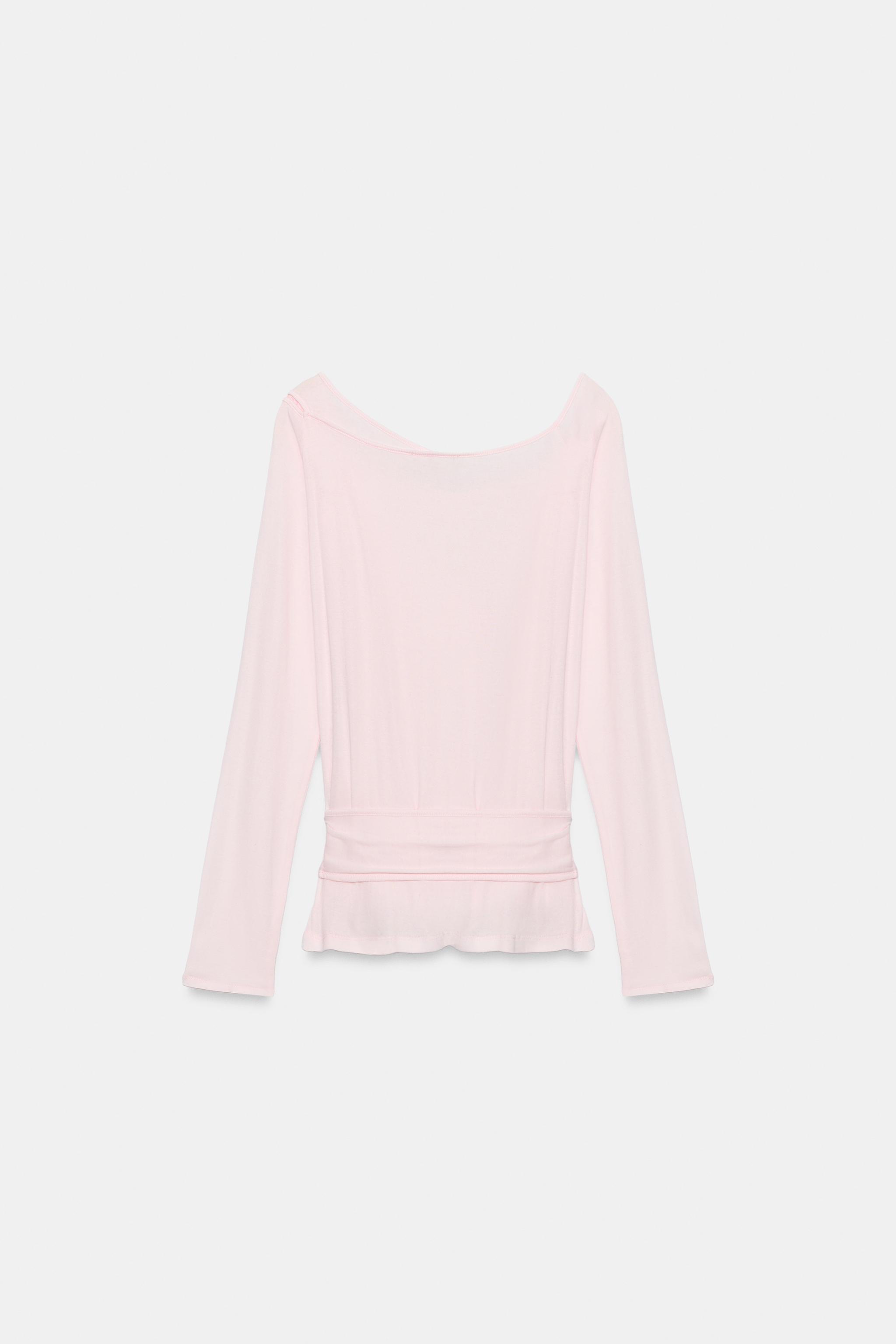 DOUBLE-EFFECT TIE TOP
