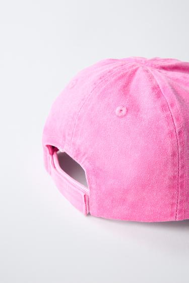 CASQUETTE INSCRIPTION BRODÉE - Rose de Zara - Image 2