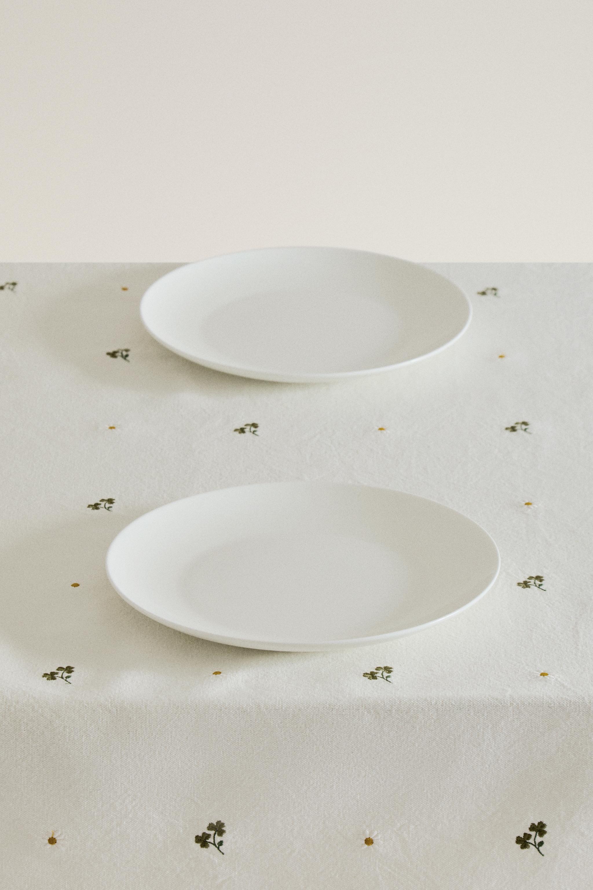 NAPPE BRODERIES TRÈFLE ET MARGUERITE