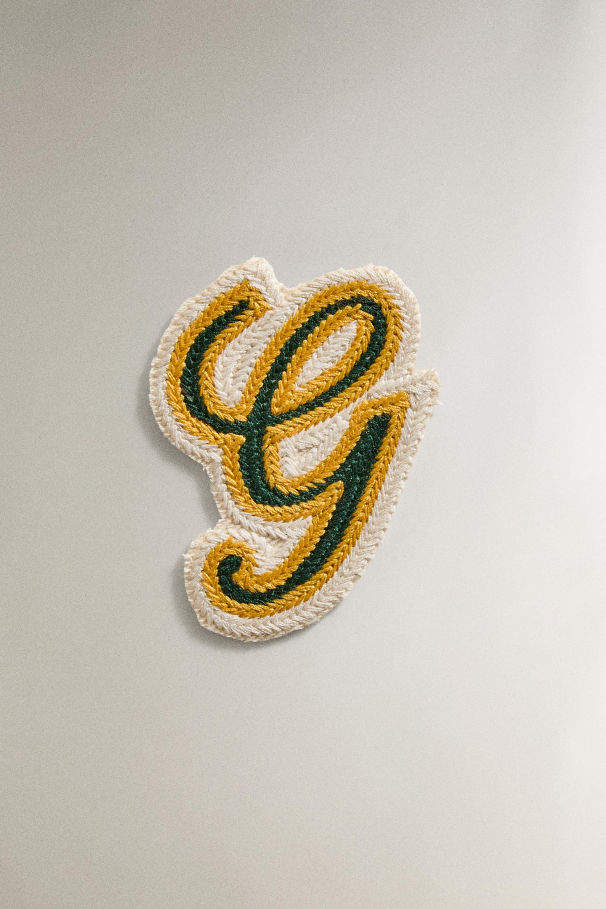COTTON LETTER G PATCH