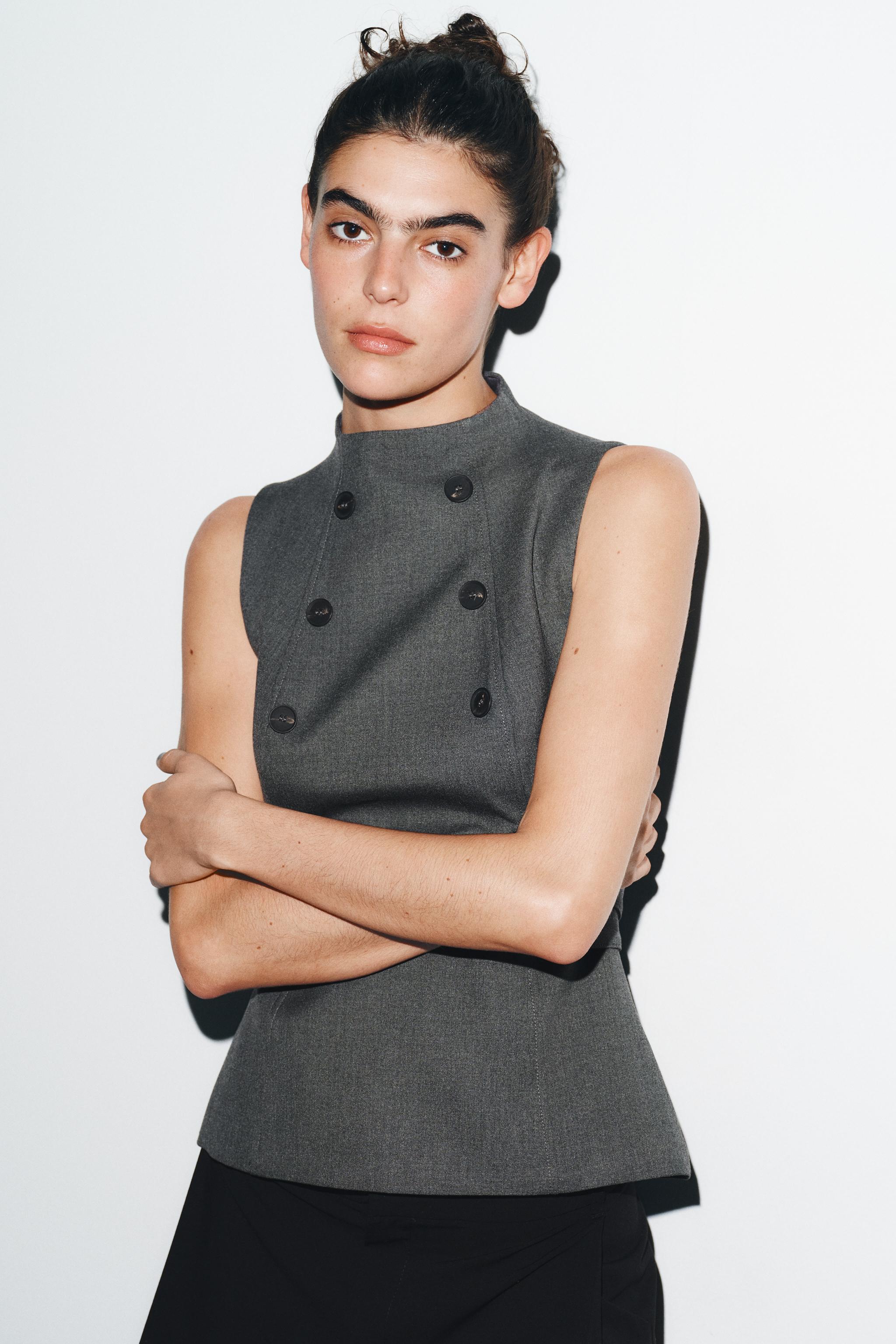 レディース ノースリーブ トップス | ZARA 日本