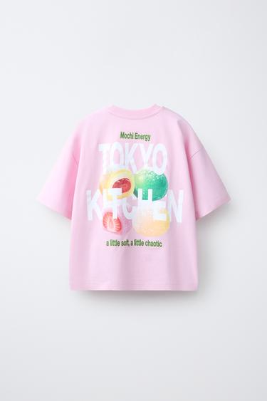MOCHI PRINTED T-SHIRT - Pink by Zara - Image 1