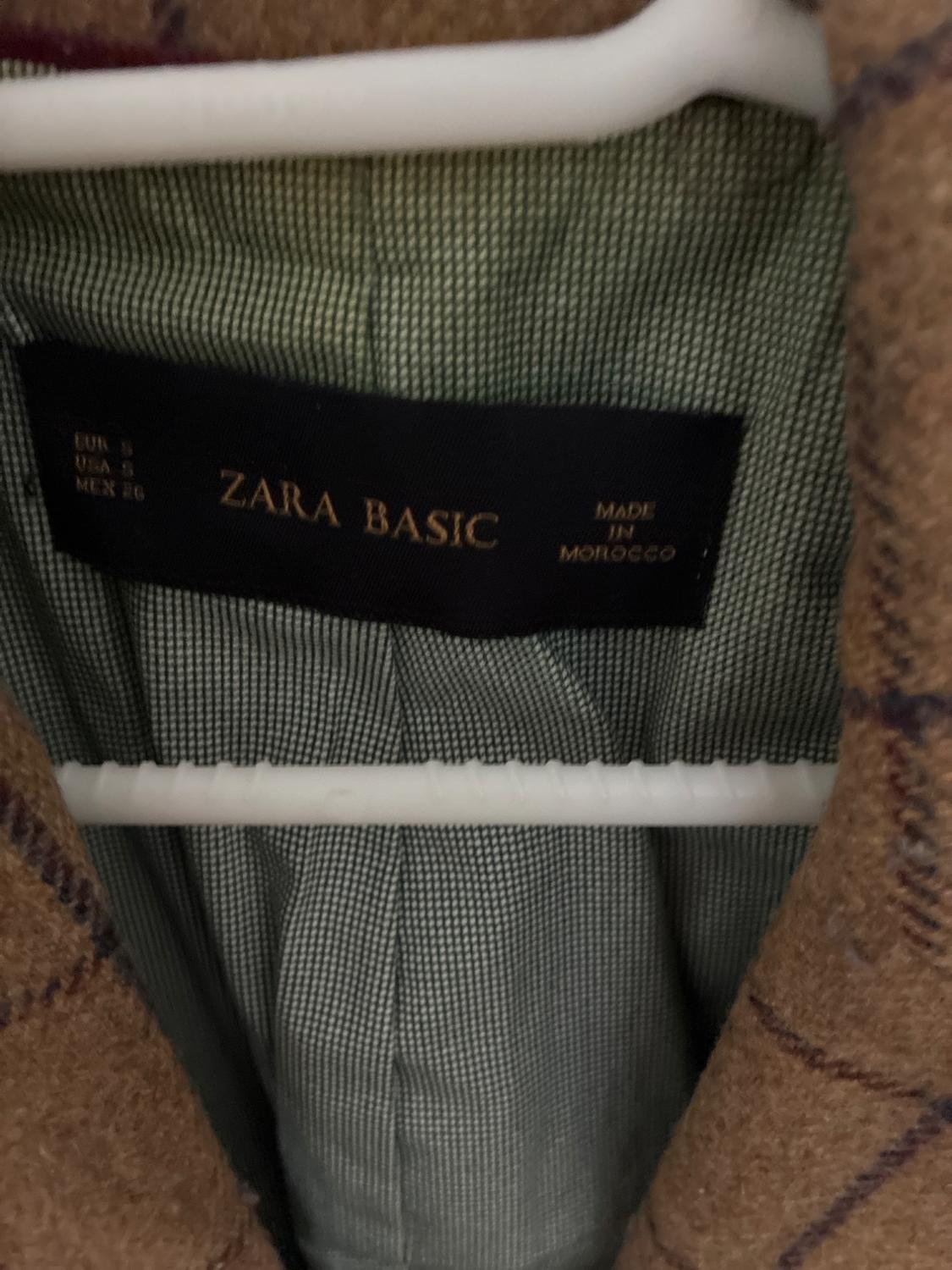 BLAZER DE CUADROS DE TONOS MARRONES Y VERDES - Image 3