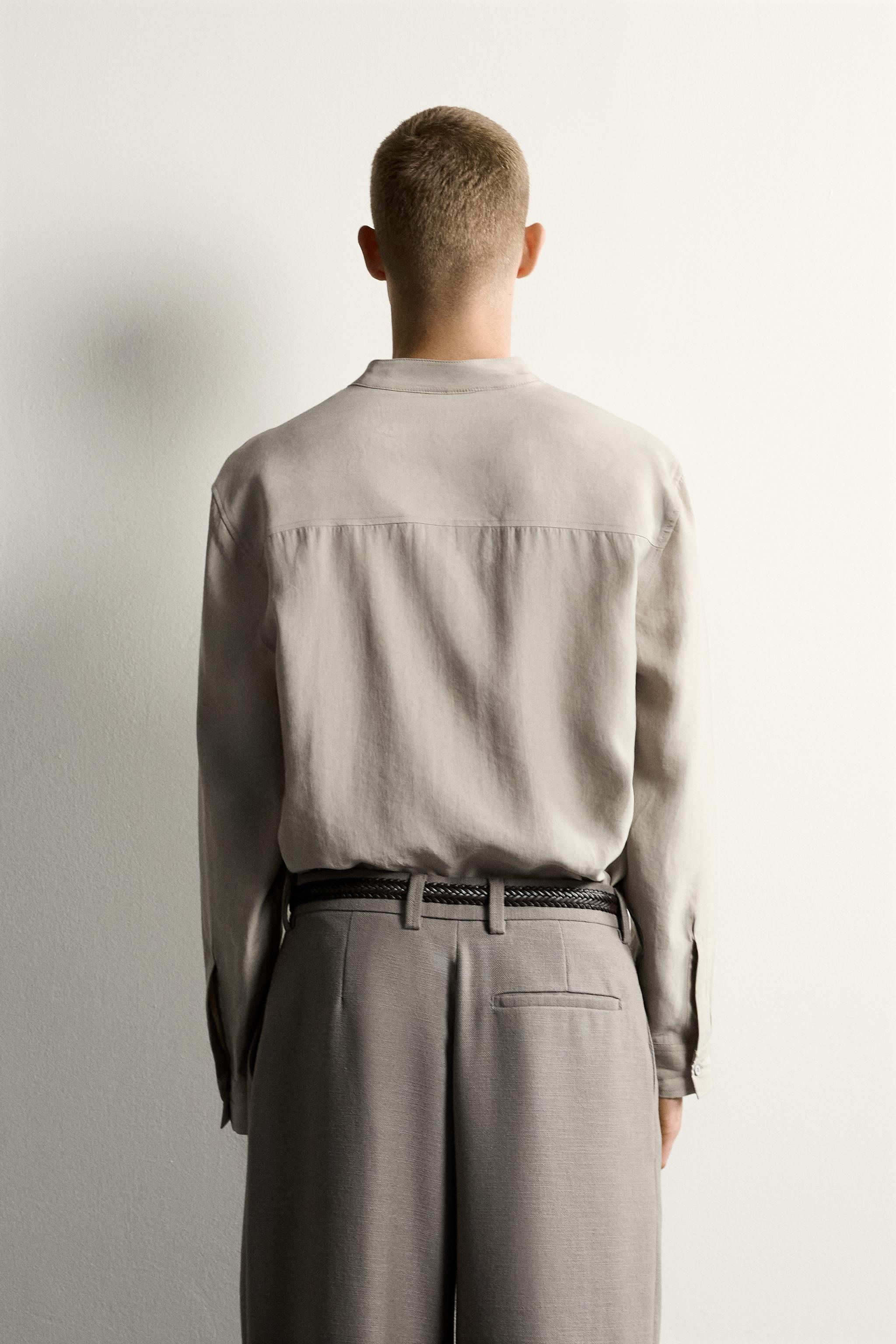 CHEMISE JACQUARD COUPE DÉCONTRACTÉE
